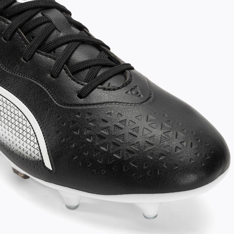 Vyriški futbolo bateliai PUMA King Match MXSG puma black/puma white 7