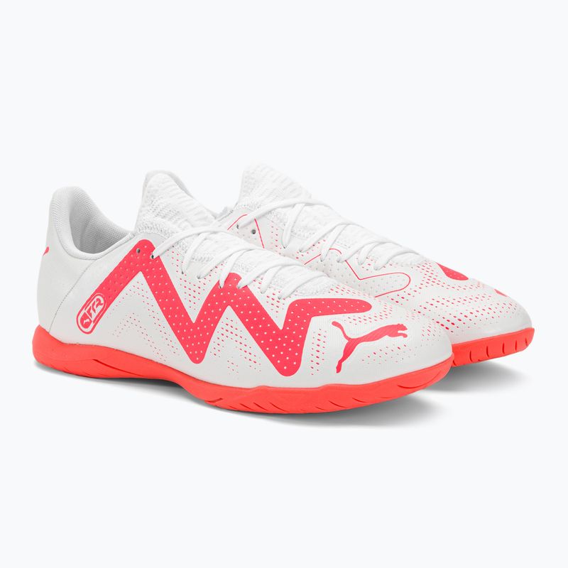 Vyriški futbolo bateliai PUMA Future Play IT puma white/fire orchid 6