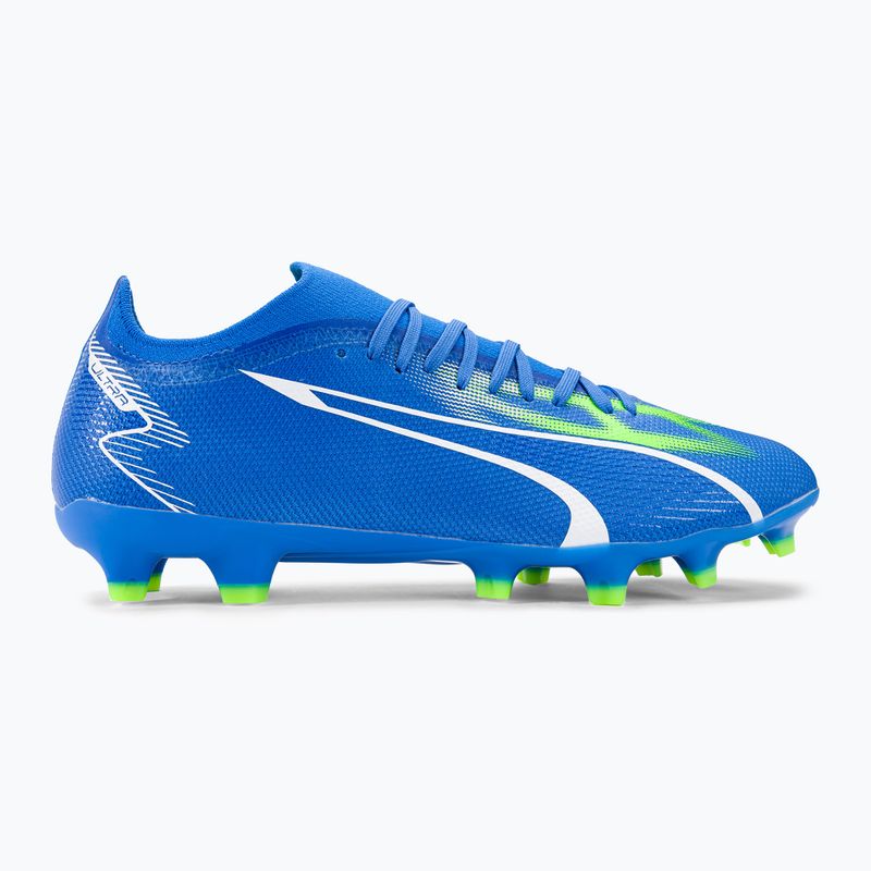 Vyriški futbolo bateliai PUMA Ultra Match FG/AG ultra blue/puma white/pro green 2