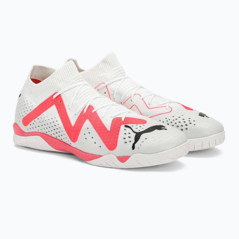 Vyriški futbolo bateliai PUMA Future Match IT puma white/puma black/fire orchid 6