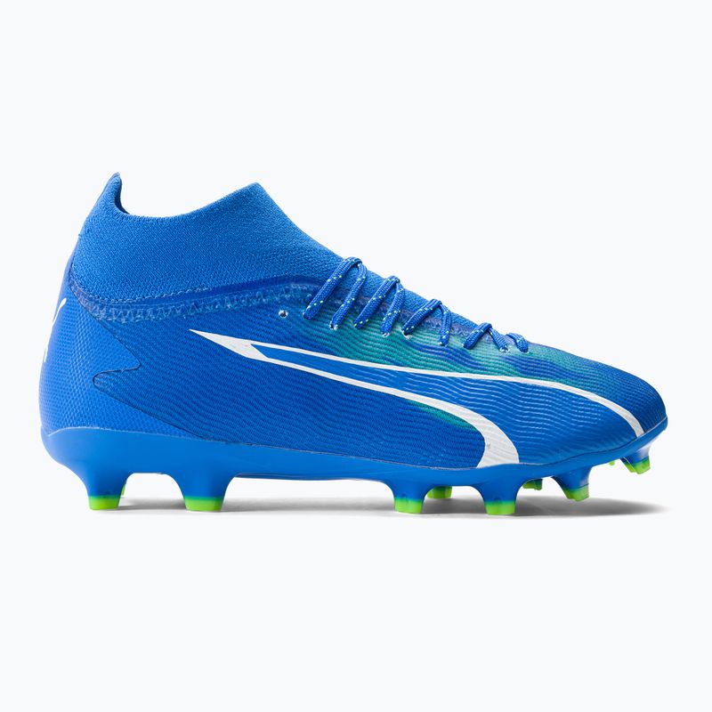 Vaikiški futbolo bateliai PUMA Ultra Pro FG/AG Jr ultra blue/puma white/pro green 2