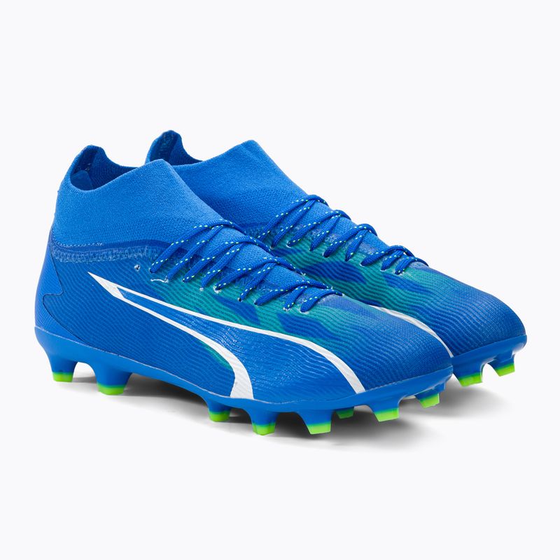 Vaikiški futbolo bateliai PUMA Ultra Pro FG/AG Jr ultra blue/puma white/pro green 4