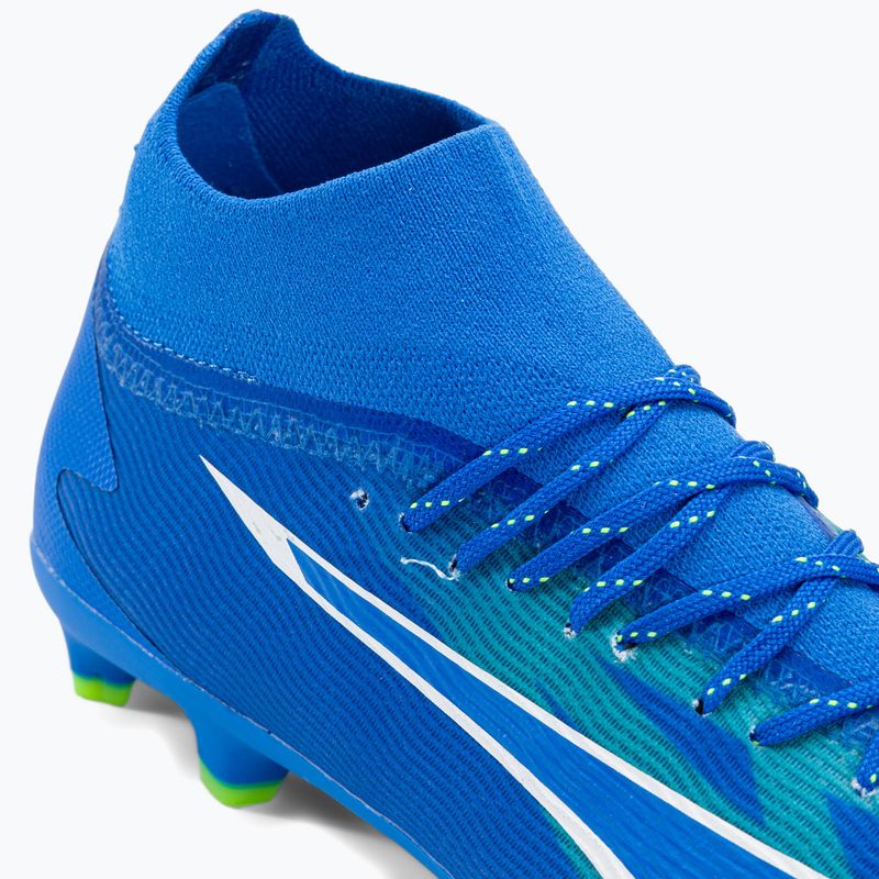 Vaikiški futbolo bateliai PUMA Ultra Pro FG/AG Jr ultra blue/puma white/pro green 8