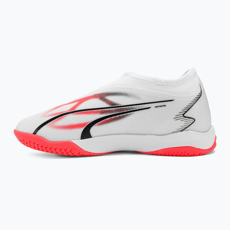 Vaikiški futbolo bateliai PUMA Ultra Match Ll IT + Mid Jr puma white/puma black/fire orchid 10