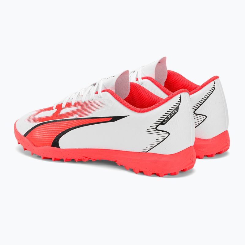 Vyriški futbolo bateliai PUMA Ultra Play FG/AG puma white/puma black/fire orchid 5