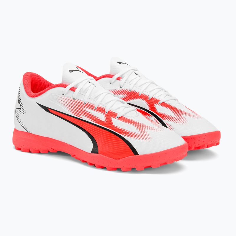 Vyriški futbolo bateliai PUMA Ultra Play FG/AG puma white/puma black/fire orchid 6