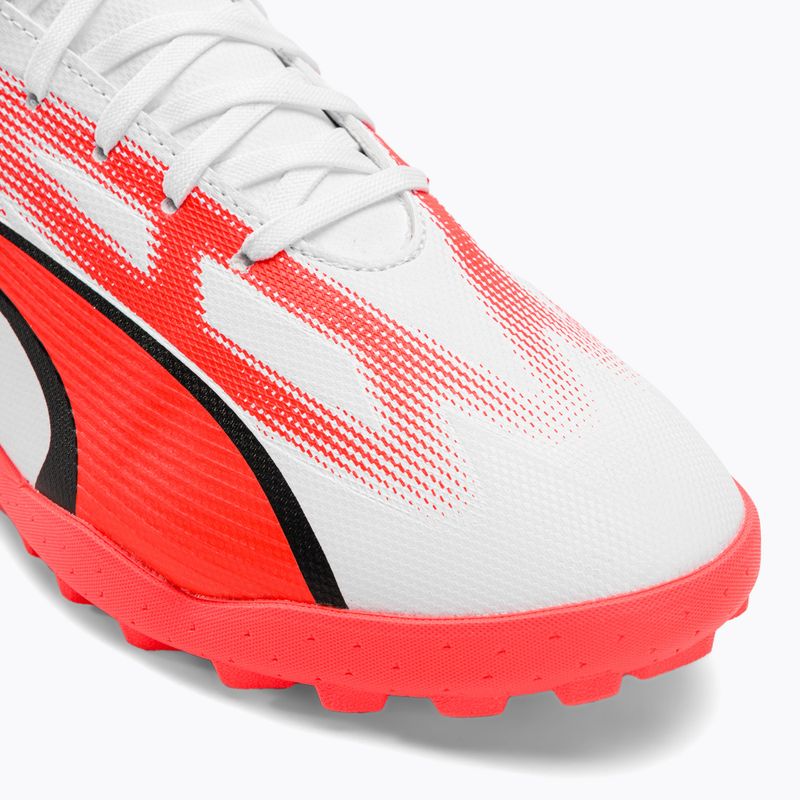 Vyriški futbolo bateliai PUMA Ultra Play FG/AG puma white/puma black/fire orchid 9
