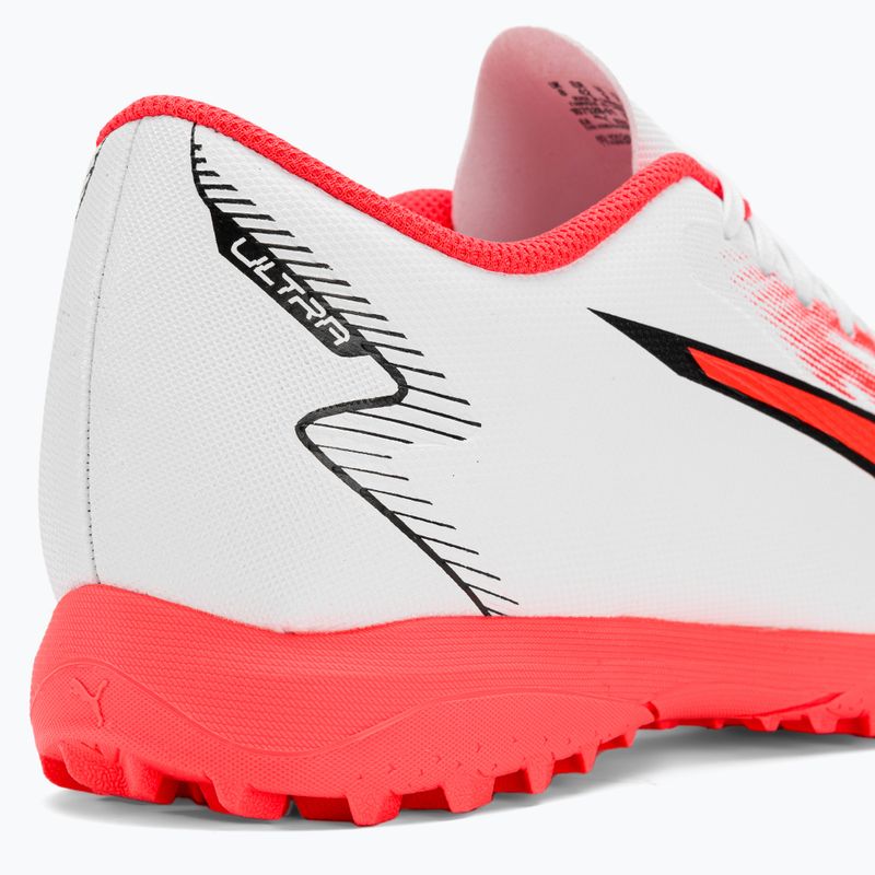 Vyriški futbolo bateliai PUMA Ultra Play FG/AG puma white/puma black/fire orchid 11