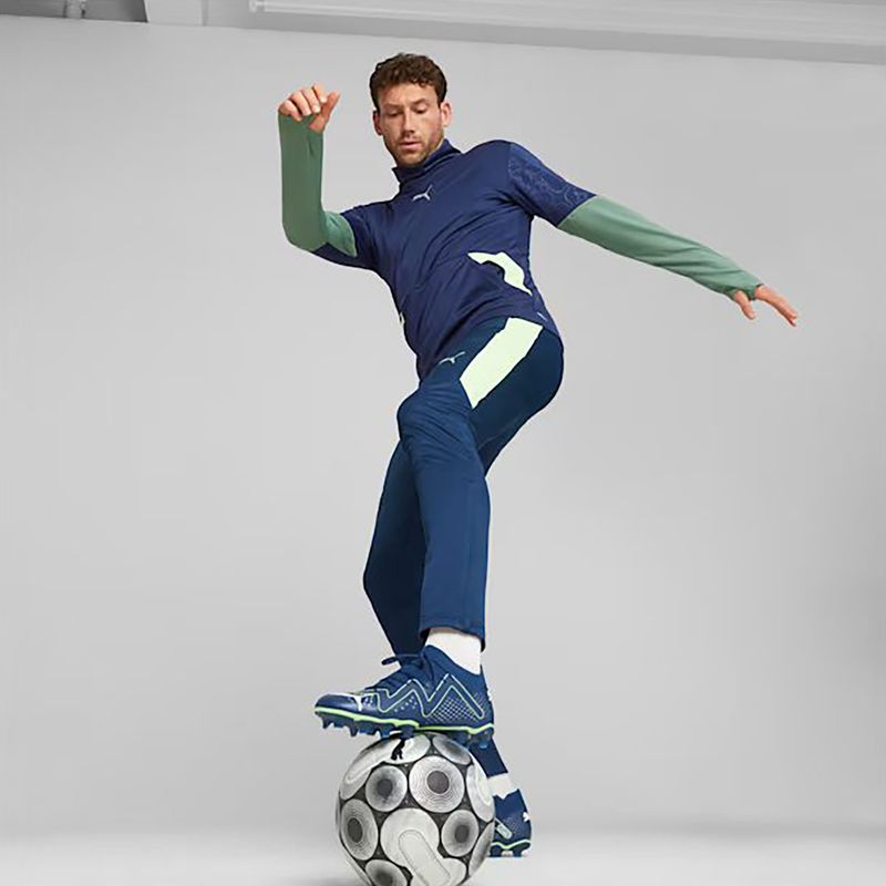 Vyriški futbolo bateliai PUMA Future Match FG/AG persian blue/puma white/pro green 3