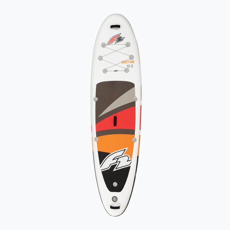 Pripučiamas SUP lenta rinkinys F2 Sector Combo 10'5'' raudonas 2