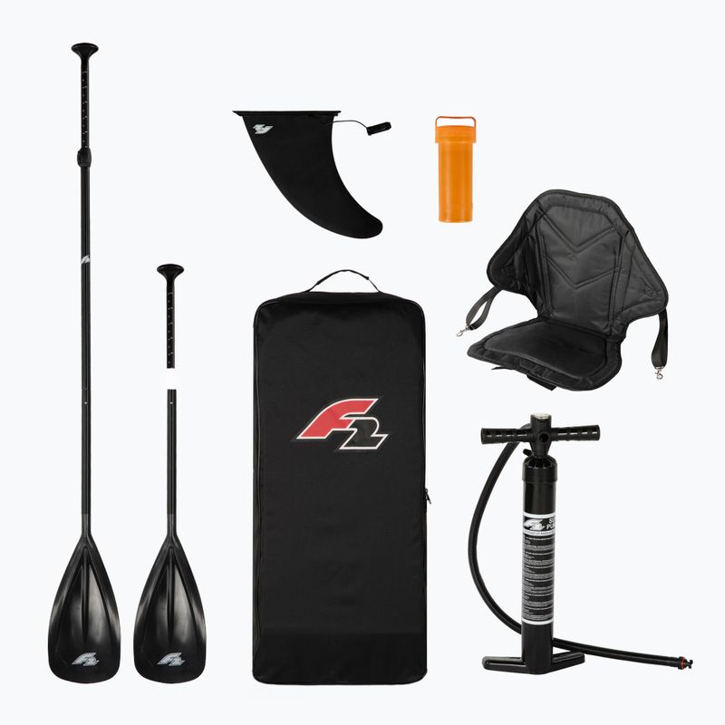 Pripučiamas SUP lenta rinkinys F2 Sector Combo 10'5'' raudonas 14