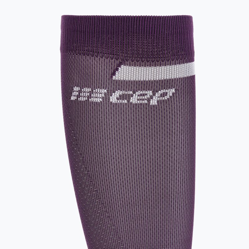 Moteriškos kompresinės bėgimo kojinės CEP Tall 4.0 violet/black 4