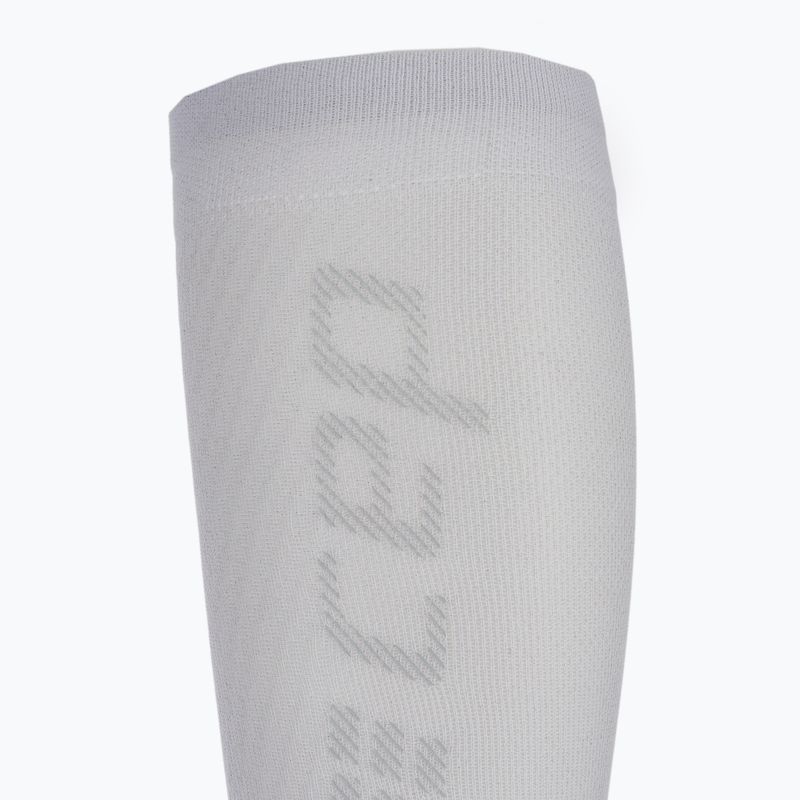 Moteriškos blauzdos kompresinės juostos CEP Ultralight carbon white 3