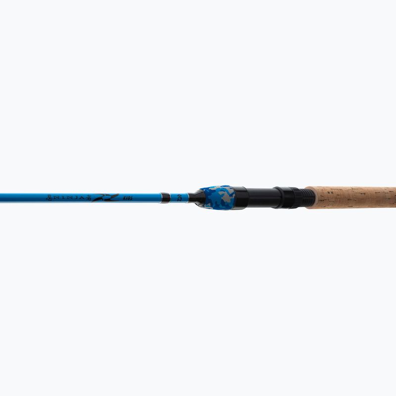 Vaikiška spiningo meškerė Daiwa Ninja X Kids blue 2