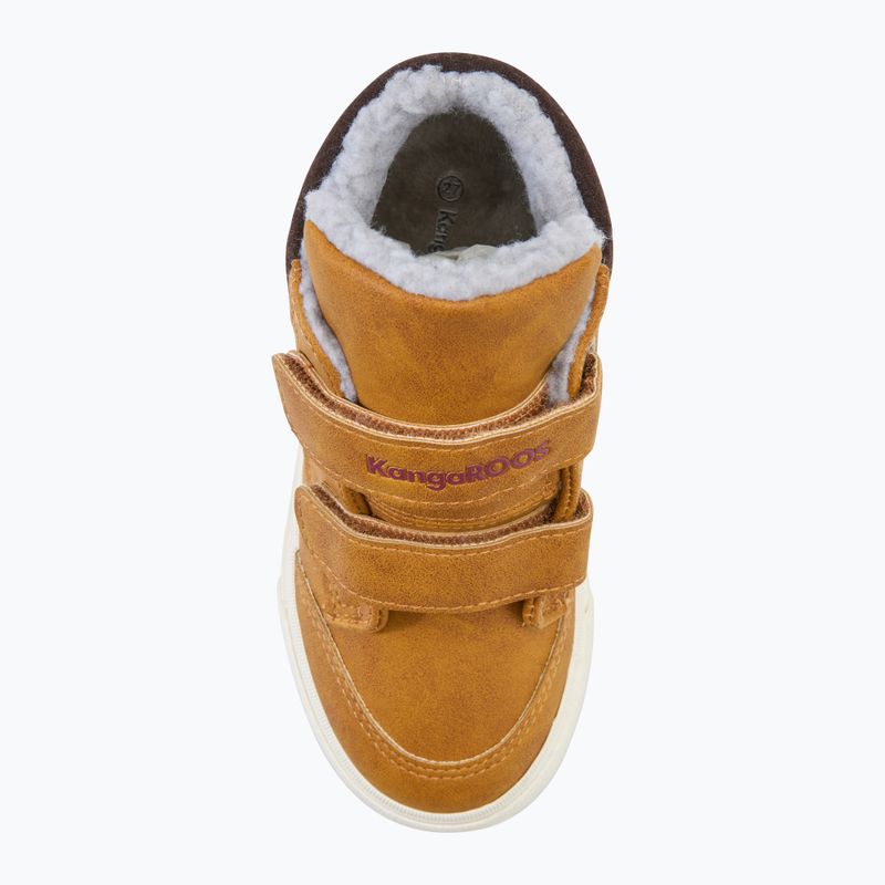 Vaikiški batai KangaROOS KaVu Primo V tan yellow / rouge 5