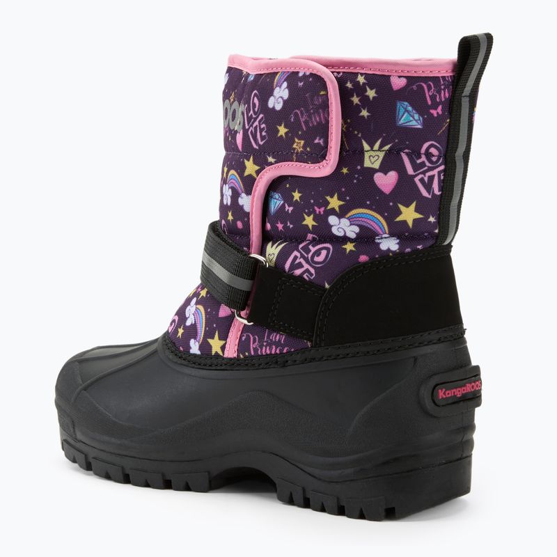 Vaikiški sniego batai Kangaroos K-Shell II purple / princess 3