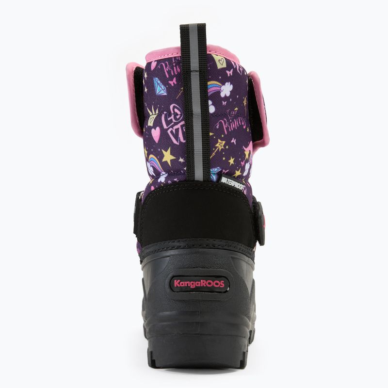 Vaikiški sniego batai Kangaroos K-Shell II purple / princess 6