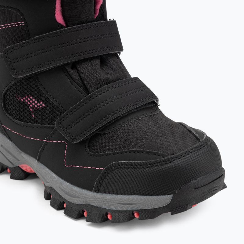 Vaikiški sniego batai KangaROOS K-Robi KTX jet black/daisy pink 5