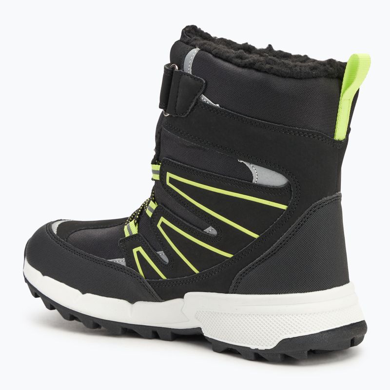 Vaikiški sniego batai Kappa Floki Tex black/lime 3