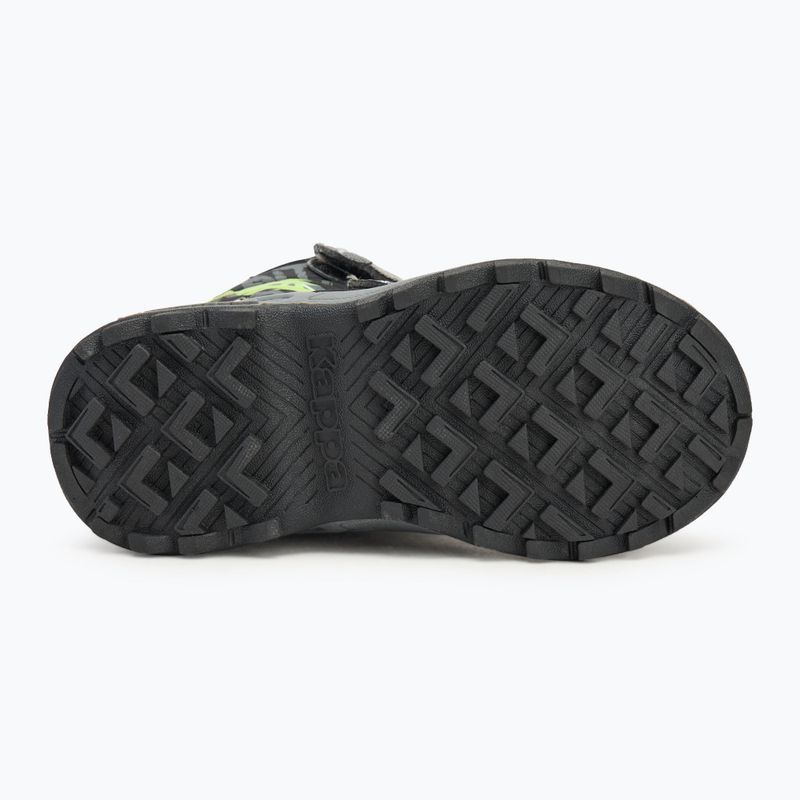 Vaikiški sniego batai Kappa Mountres Tex black/lime 4