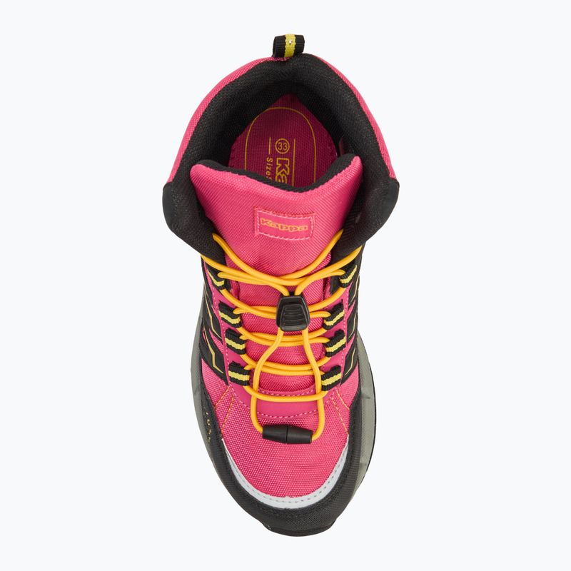 Vaikiški batai Kappa Boxford Mid Tex pink/yellow 5