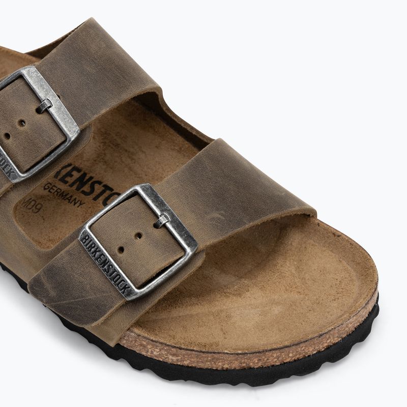 Šlepetės BIRKENSTOCK Arizona LEOI Narrow faded khaki 7
