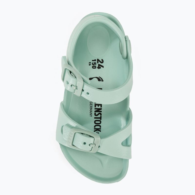 Vaikiški sandalai BIRKENSTOCK Rio EVA Narrow surf green 5