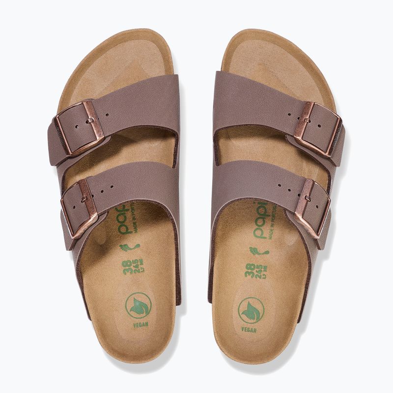 Šlepetės BIRKENSTOCK Arizona Flex Platform Birko-Flor mocca 3
