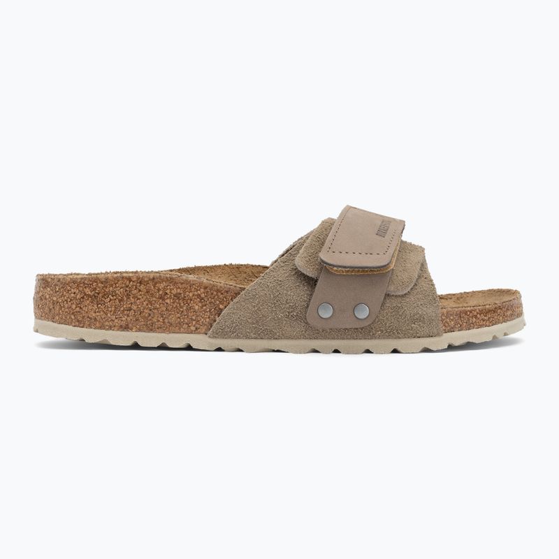 Moteriškos šlepetės BIRKENSTOCK Oita W LENB/LEVE Narrow taupe 2