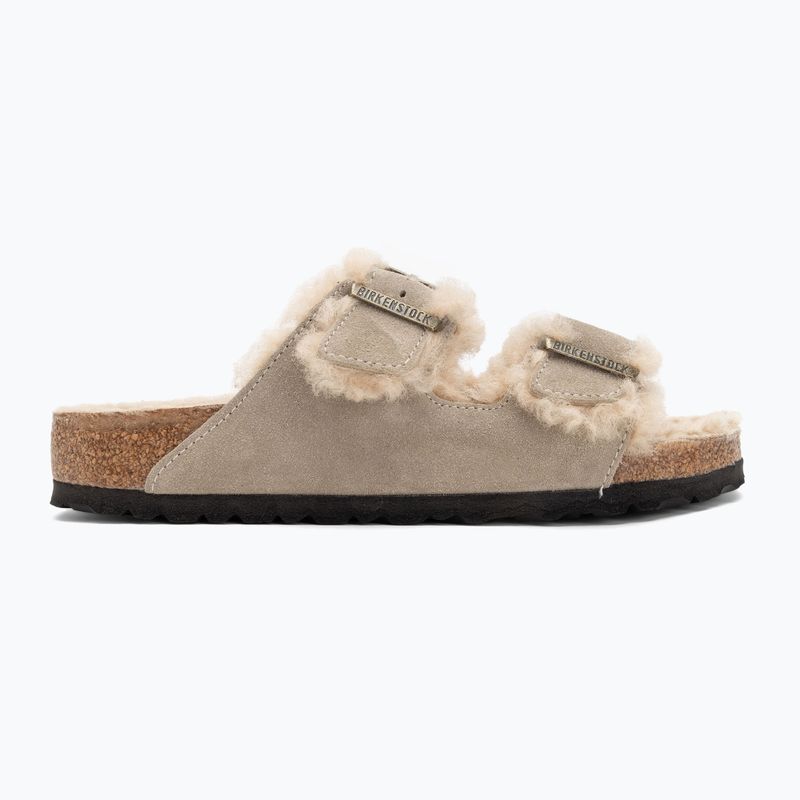 Šlepetės BIRKENSTOCK Arizona Shearling SL Regular taupe 2