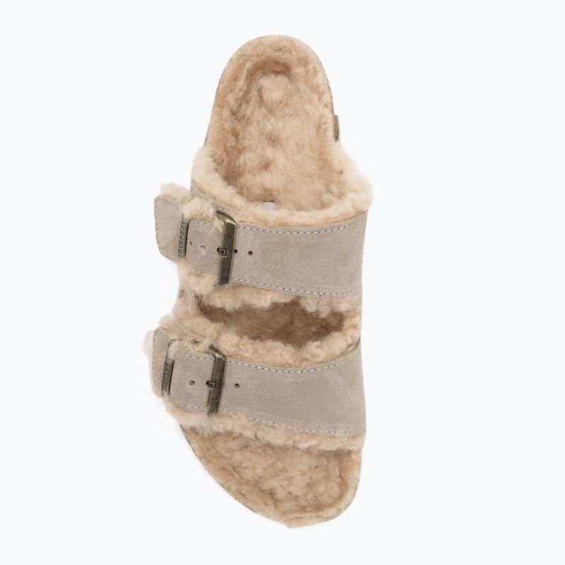 Šlepetės BIRKENSTOCK Arizona Shearling SL Regular taupe 5