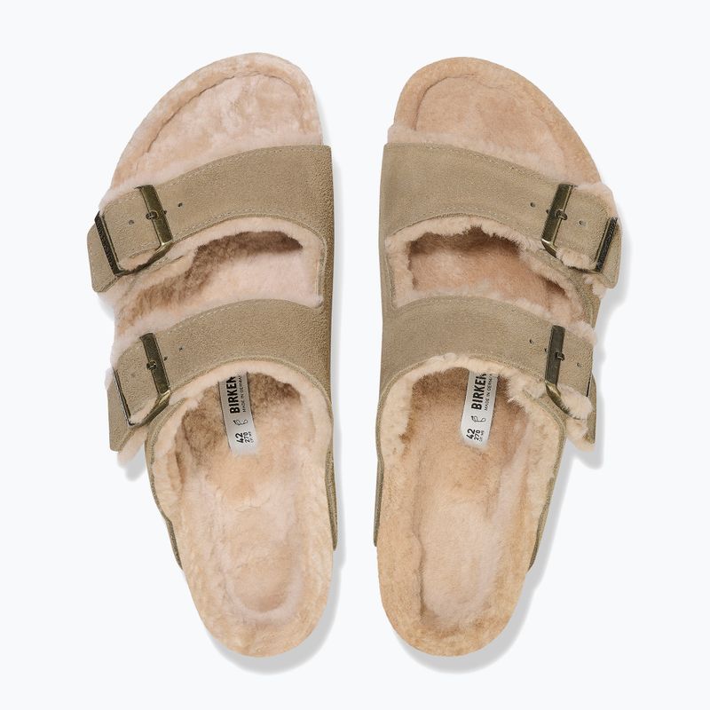 Šlepetės BIRKENSTOCK Arizona Shearling SL Regular taupe 10