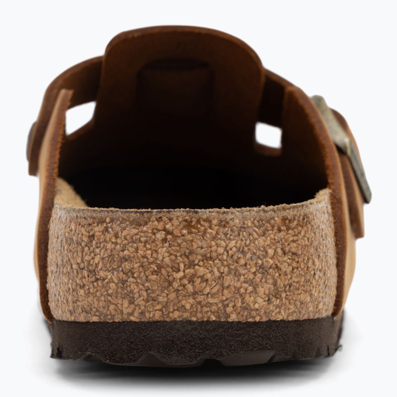 Šlepetės BIRKENSTOCK Boston LEOI Regular cognac 6