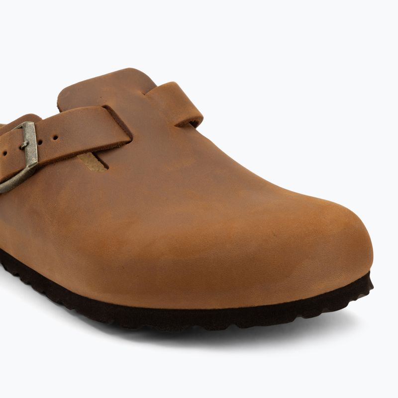 Šlepetės BIRKENSTOCK Boston LEOI Regular cognac 7