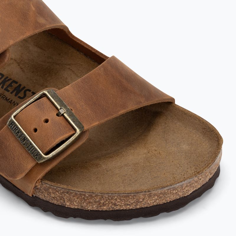 Šlepetės BIRKENSTOCK Arizona LEOI Regular cognac 7