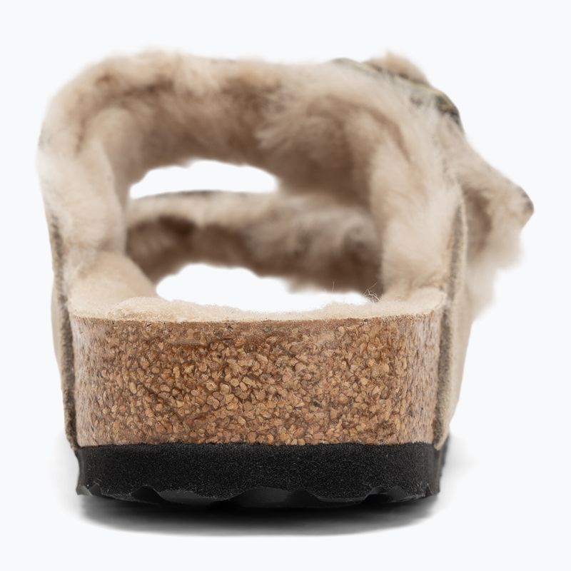 Šlepetės BIRKENSTOCK Arizona Shearling SL Narrow taupe 6