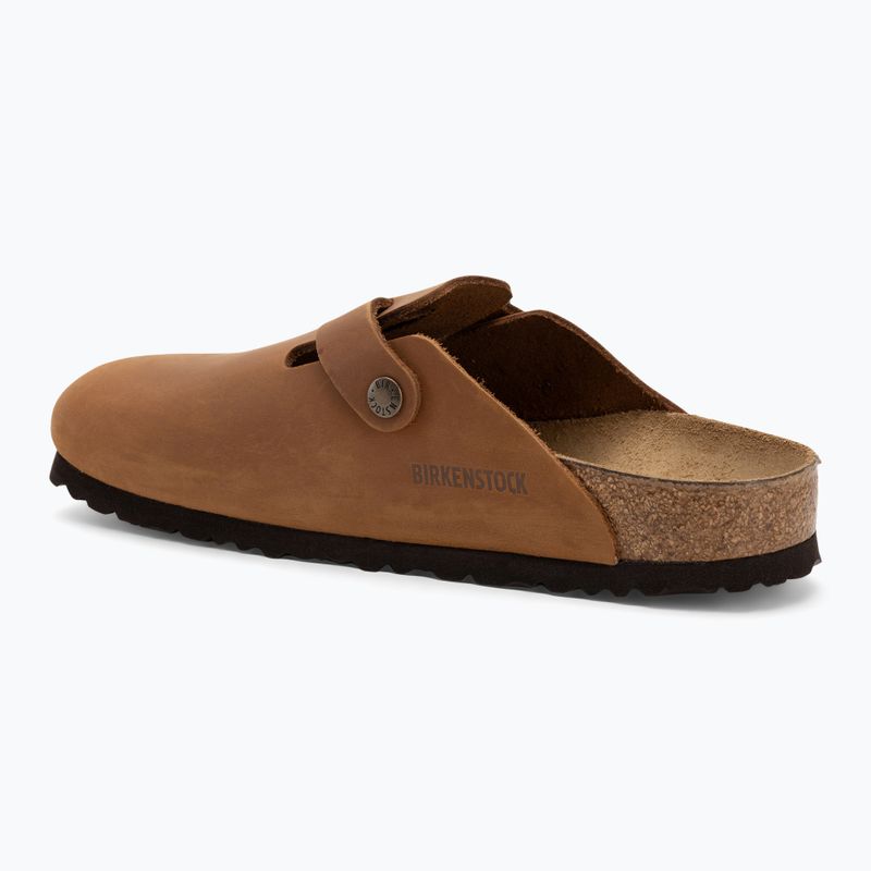 Šlepetės BIRKENSTOCK Boston LEOI Narrow cognac 3