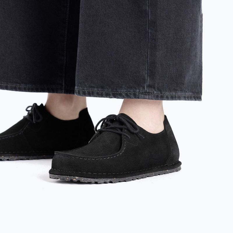 Batai BIRKENSTOCK Utti Lace Suede Leather Regular black 9