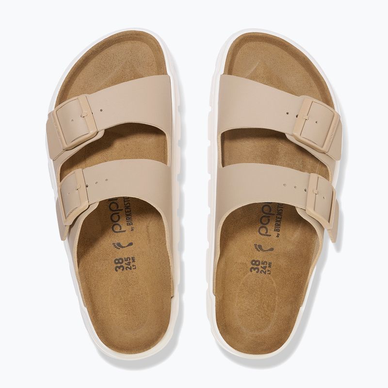 Moteriškos šlepetės BIRKENSTOCK Arizona Chunky Birko-Flor sandcastle 3