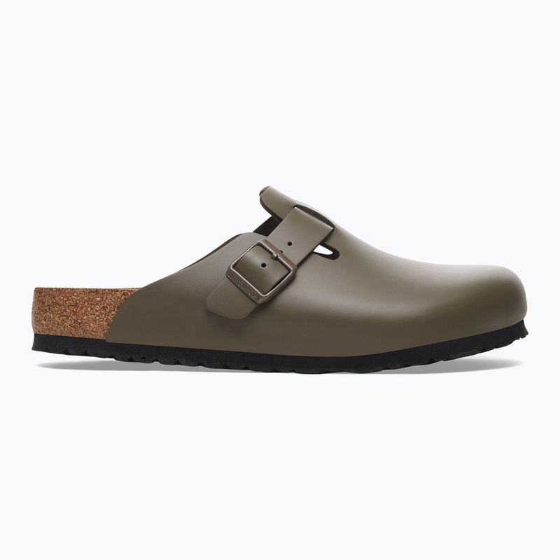 Šlepetės BIRKENSTOCK Boston NL Regular smooth leather concrete gray 2