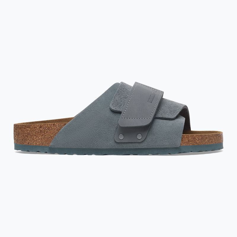 Šlepetės BIRKENSTOCK Kyoto LENB/LEVE Narrow basalt gray