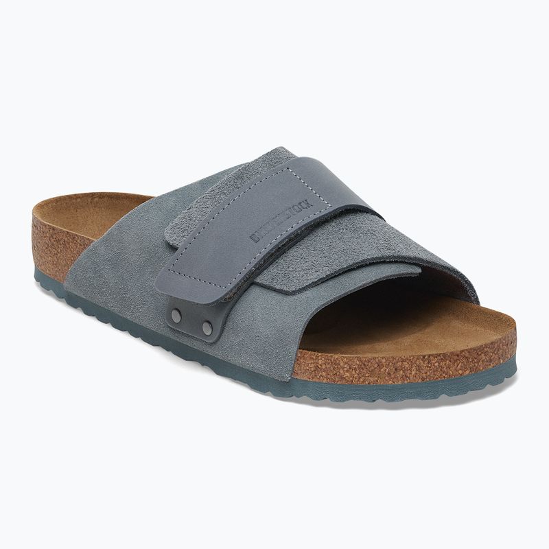 Šlepetės BIRKENSTOCK Kyoto LENB/LEVE Narrow basalt gray 2
