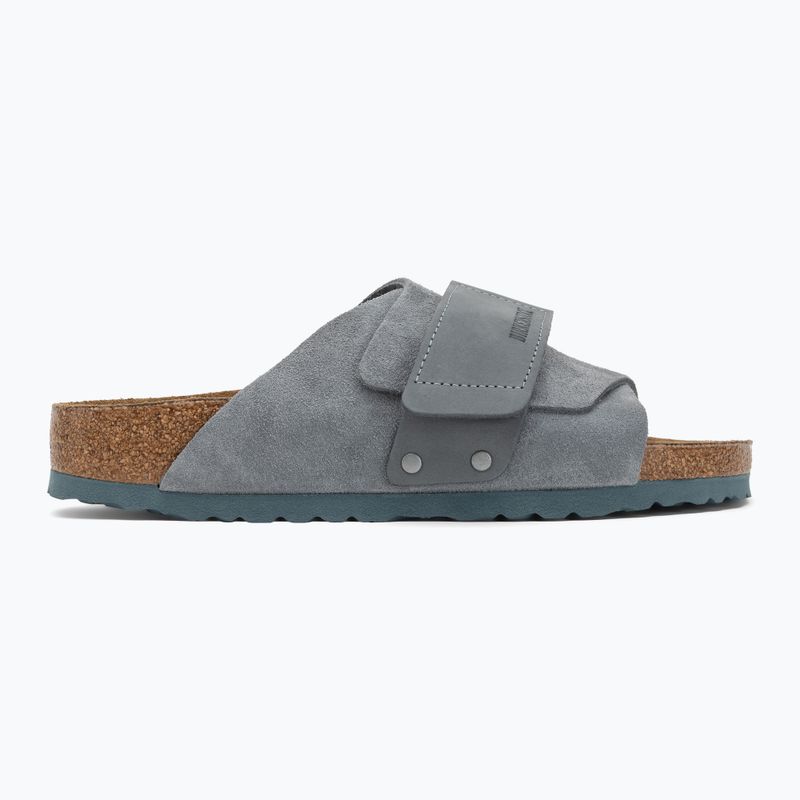Šlepetės BIRKENSTOCK Kyoto LENB/LEVE Narrow basalt gray 2