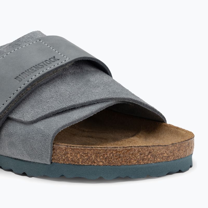 Šlepetės BIRKENSTOCK Kyoto LENB/LEVE Narrow basalt gray 7