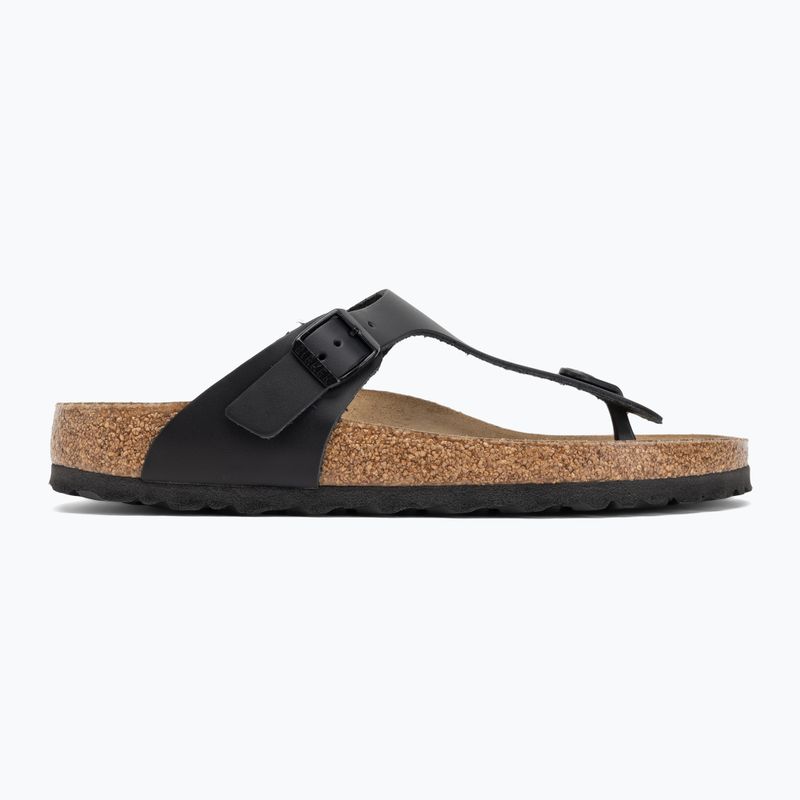 Šlepetės per pirštą BIRKENSTOCK Gizeh NL Regular black 2