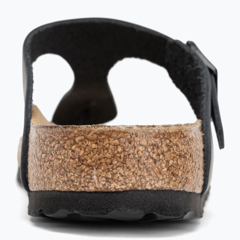 Šlepetės per pirštą BIRKENSTOCK Gizeh NL Regular black 6