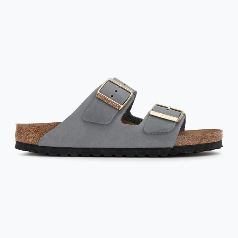 Moteriškos šlepetės BIRKENSTOCK Arizona LEOI Narrow basalt gray 2