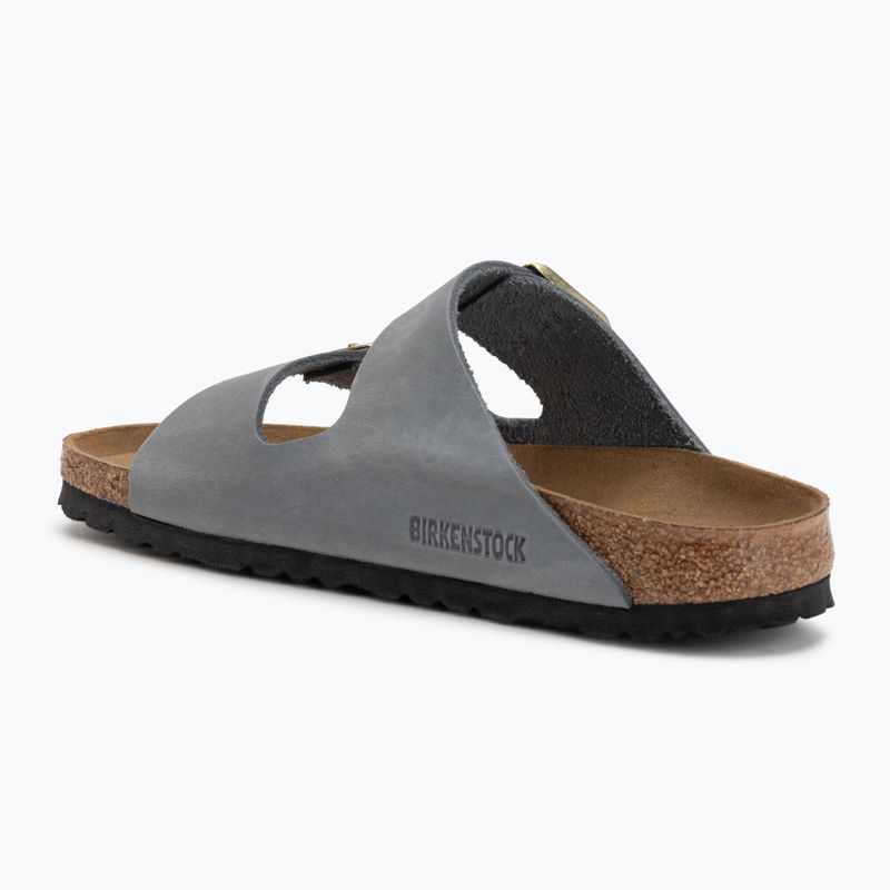 Moteriškos šlepetės BIRKENSTOCK Arizona LEOI Narrow basalt gray 3
