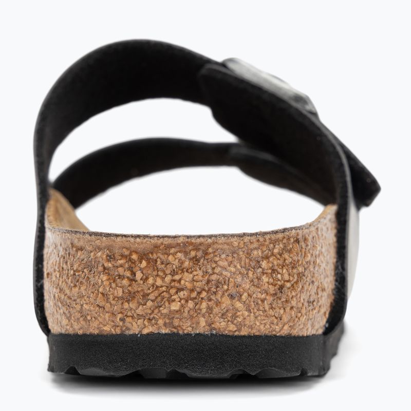 Šlepetės BIRKENSTOCK Arizona BF Narrow metallic black 6