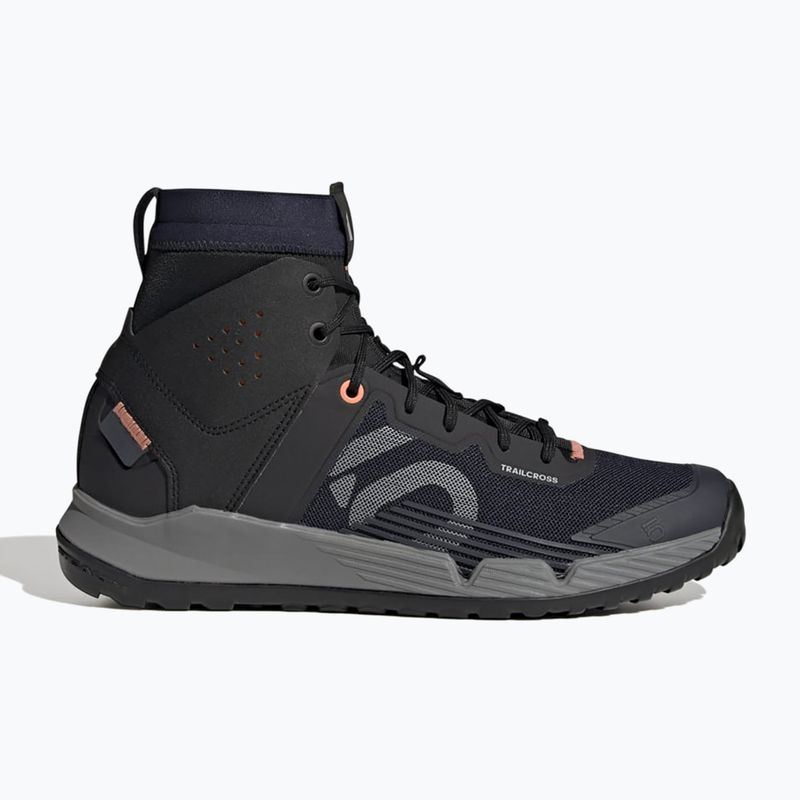 Vyriški platforminiai dviratininkų batai adidas FIVE TEN Trailcross Mid Pro legend ink/grey three/coral fusion 2